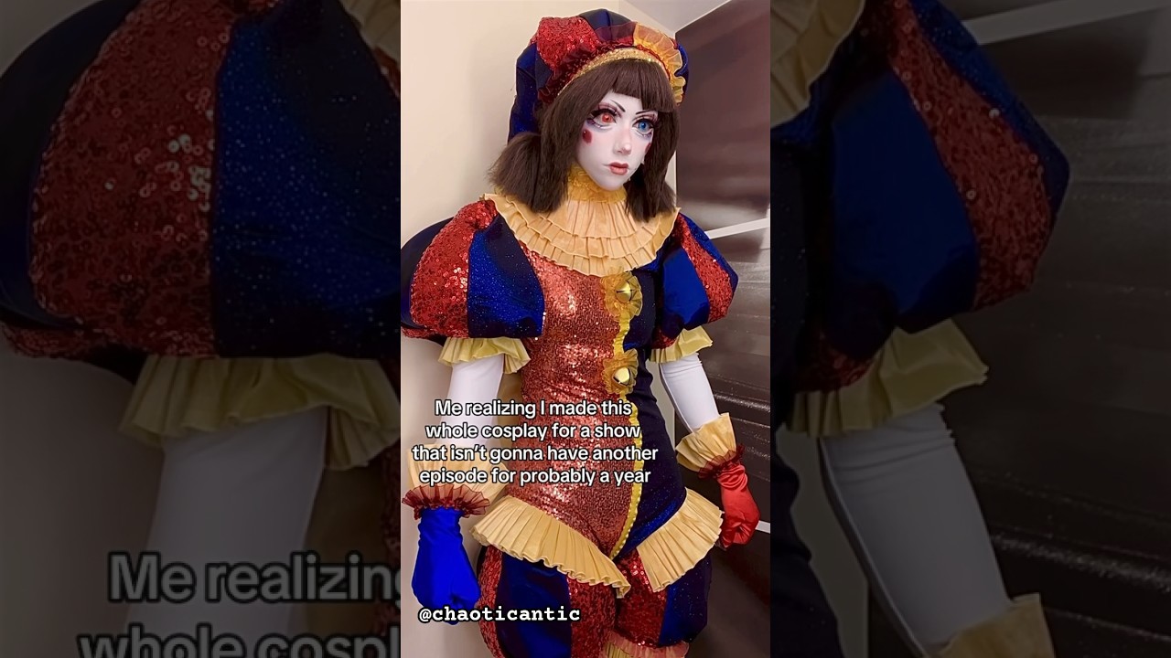 Direct call out to me #cosplay #theamazingdigitalcircus #amazingdigitalcircus #pomni #makeup