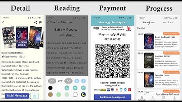 Aplikasi Baca Tulis Novel Flutter + Integrasi Multi Payement Gateway