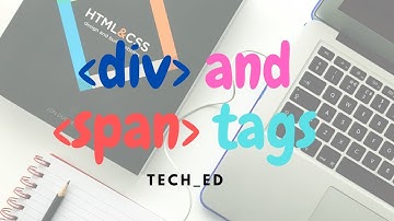 How to use DIV AND SPAN tags in HTML | Learn in 5 Minutes 👦🏻