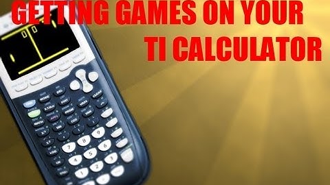 How to download Games onto your TI-84Plus/TI-84Plus Silver Edition