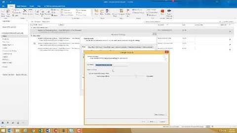 How to put Outlook in cached mode