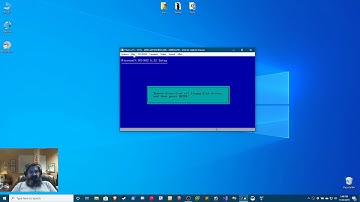 PCem 486 Part 1: Installing MS-DOS 6.22