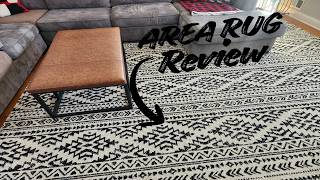 A great choice for an area rug if you want durability and design!