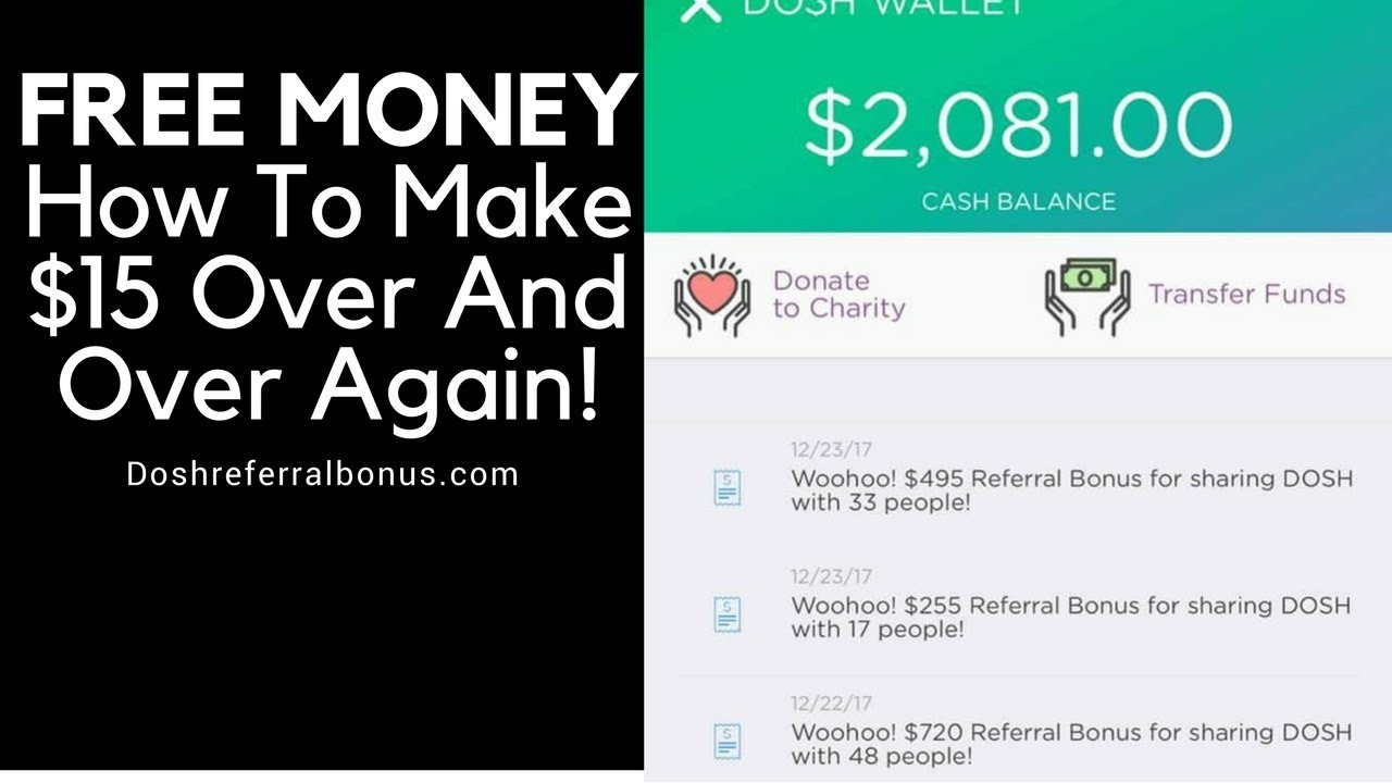 What Is Dosh App 2019 How To Make 15 Over And Over Again YouTube