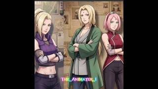 Top 4 Most Beautiful Girls  the animater i hinata sakura tsunade ino narutoshippuden viral