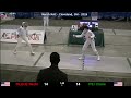A2 - -Y14 Women's Epee}- T4 - Olele v Pei) - March NAC, Cleveland, OH - 2026