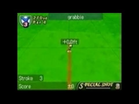 True Swing Golf Nintendo DS Gameplay