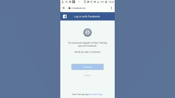 Facebook login with android studio (2020)