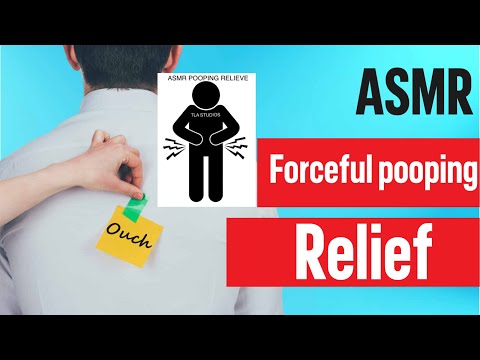 ASMR Pooping Relief (Forceful Pushing) sounds