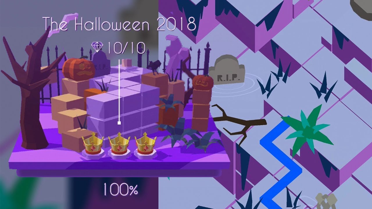 Dancing Line - The Halloween Puzzle