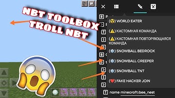 ❄SNOWBALLS TNT,CREEPERS,BEDROCK❄ TOOLBOX 1.18.2❄ NEW NBT💲