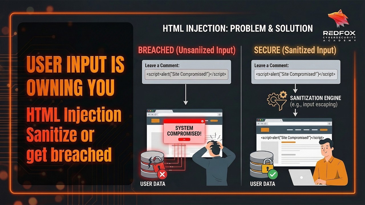 HTML Injection Vulnerability | Ethical Hacking Practical - YouTube