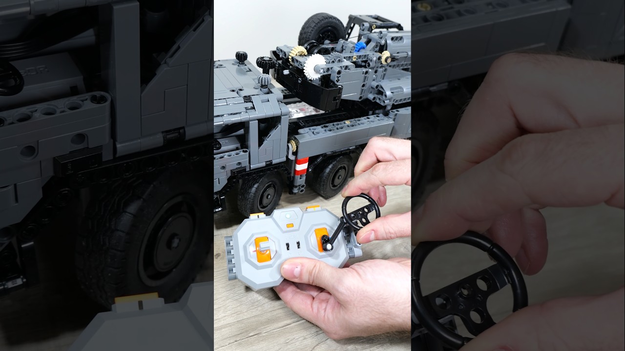 CADA C61507 Driving | Technic Military Crane Truck | CaDA Master Showcase | 2024 Mobile Crane