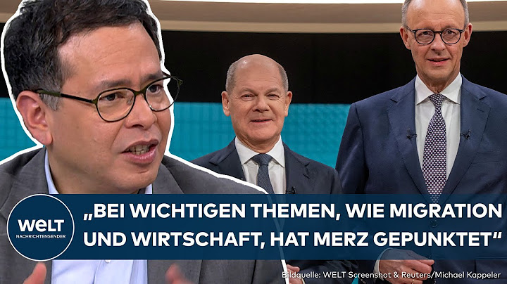 TV-DUELL SCHOLZ GEGEN MERZ: "Dem wahrscheinlichen künftigen Kanzler Merz reicht ein Unentschieden!"