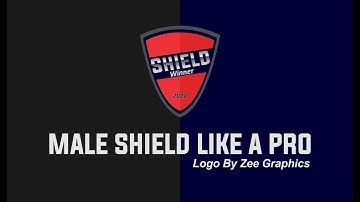 How to make or design winner shield in CorelDraw | CorelDraw Tutorials | ideas by Zee Graphics