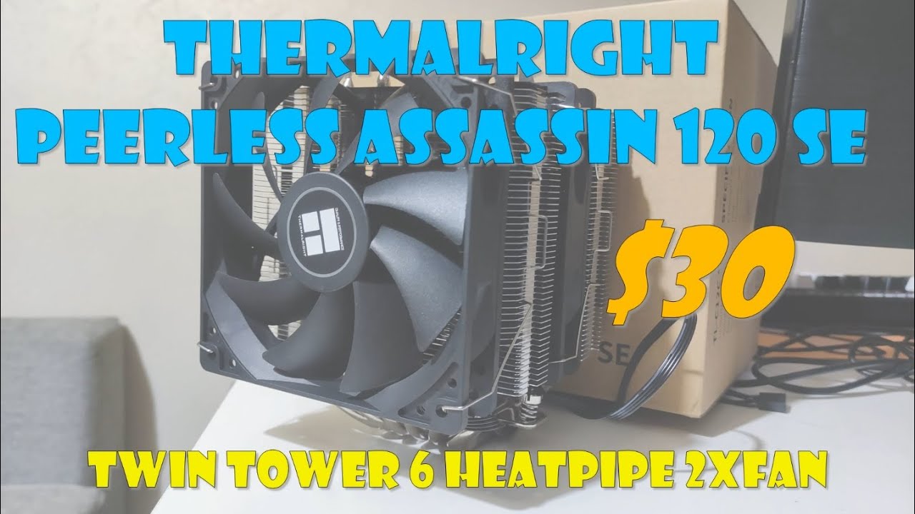 THERMALRIGHT Burst Assassin 120 CPU Cooler Installation Guide for AMD AM4,  Intel 115X/1200/1700 