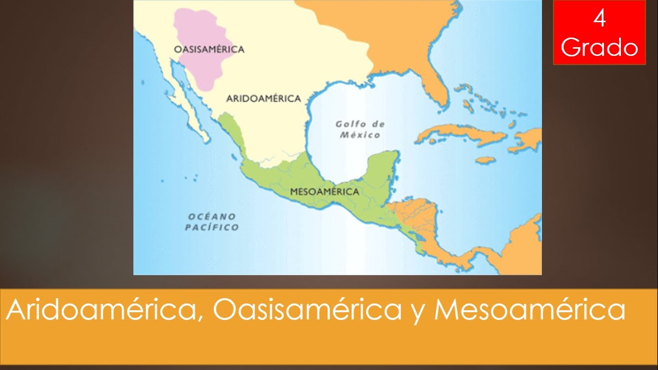 Aridoamérica, Oasisamérica y Mesoamérica: Características geográficas y