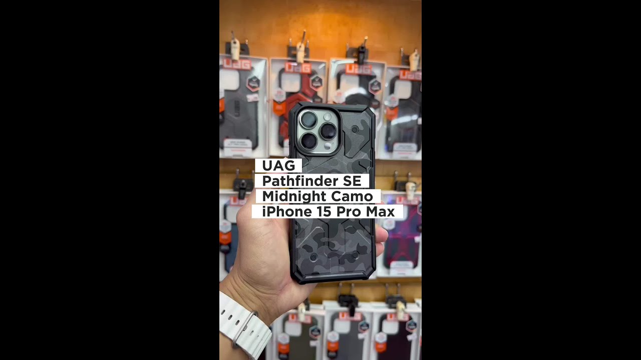 UAG iPhone 15 Pro Max – 6.7 Pathfinder SE – Midnight Camo