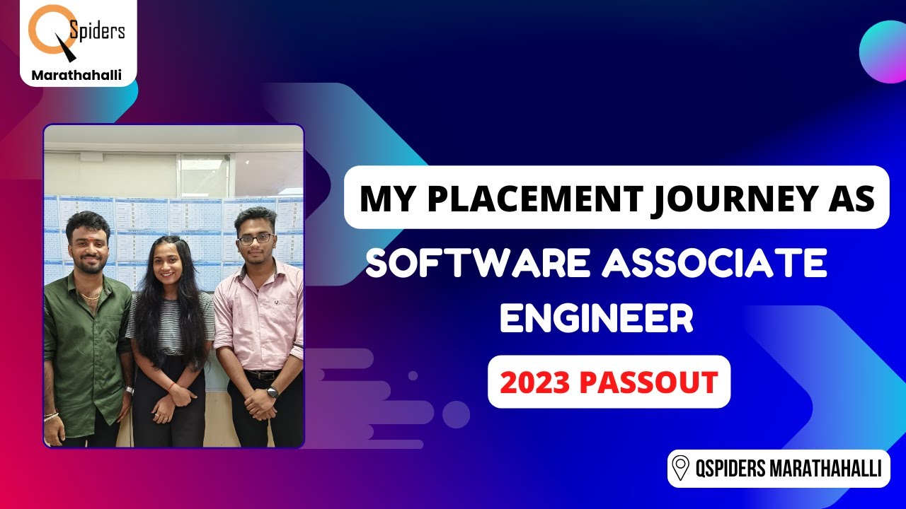 My Placement journey as a Software Associate engineer from QSpiders ...