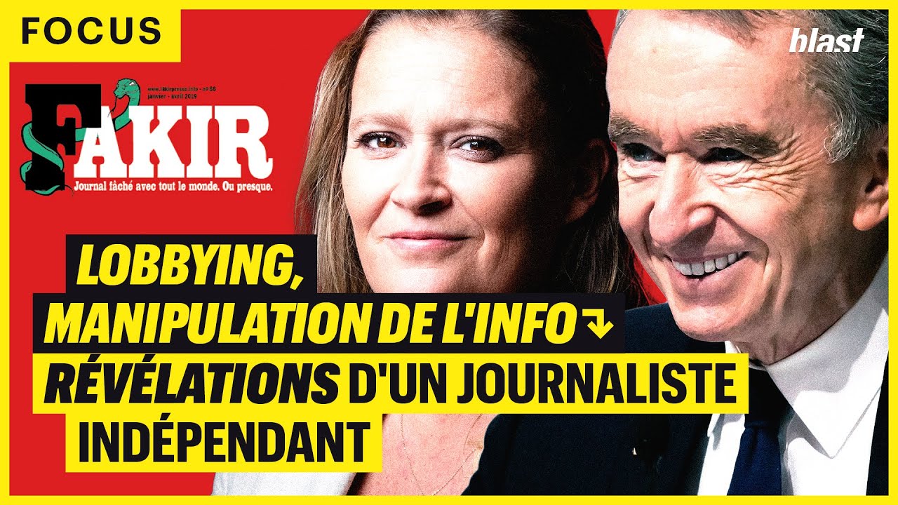 LOBBYING, MANIPULATIONS DE L'INFO : RÉVÉLATIONS D'UN JOURNALISTE INDÉPENDANT