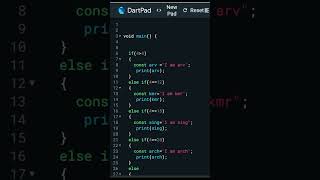 Limitations of Switch statements in Dart @arvindprogramming