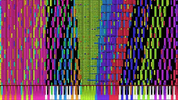 [Black Midi] 6 Quadrillion notes in 10 seconds.