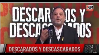 Descarados y Descascarados: el duro editorial de Baby Etchecopar contra Karina Milei