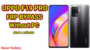 oppo f19 pro frp bypass 2025 | oppo f19 frp without pc | frp f19 pro