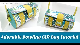Gorgeous & SIMPLE Bowling Bag Tutorial