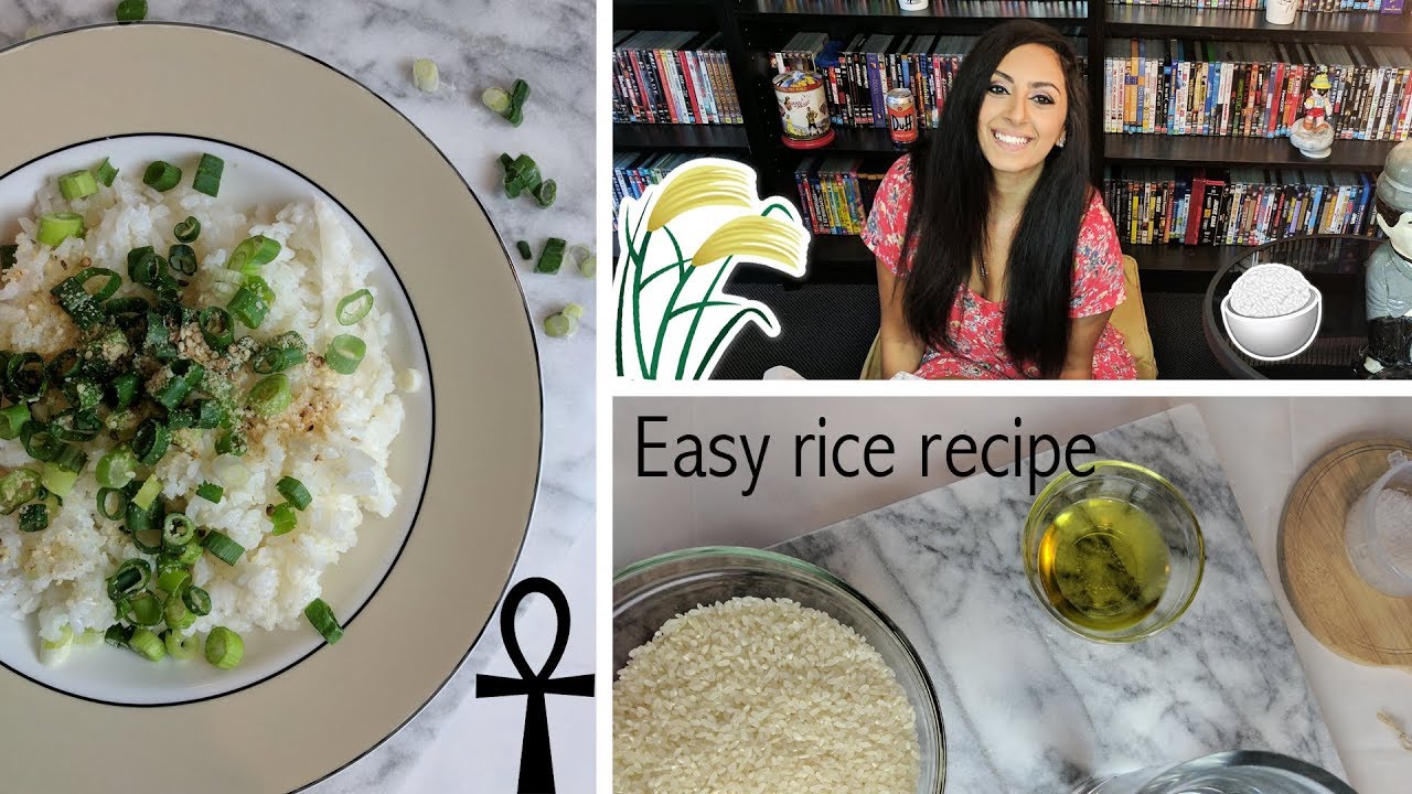 How to make Egyptian white rice easy fast recipe YouTube
