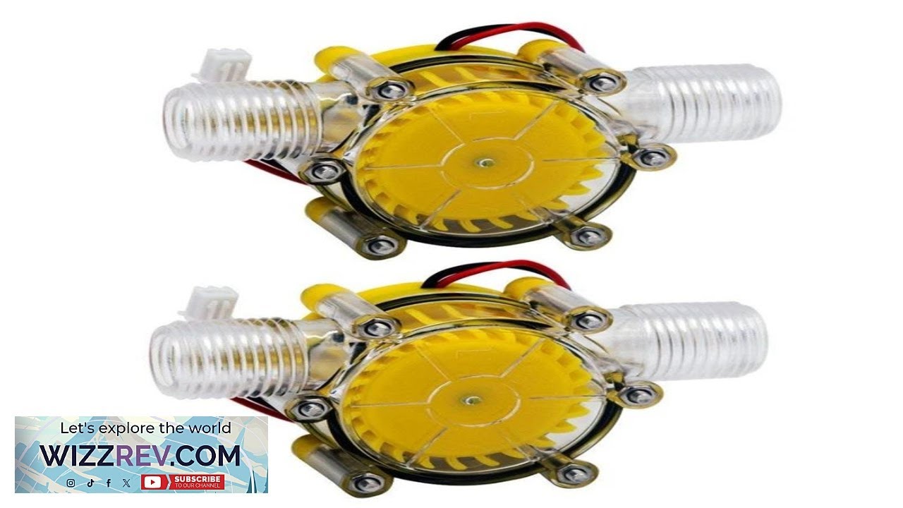 2025 Новый 2 шт. 10 Вт Водяной насос Мини Гидрогенератор Турбина