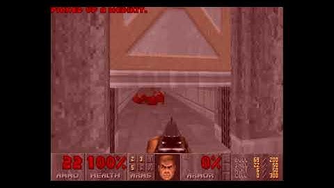 Doom - E2M6 OOB Skip