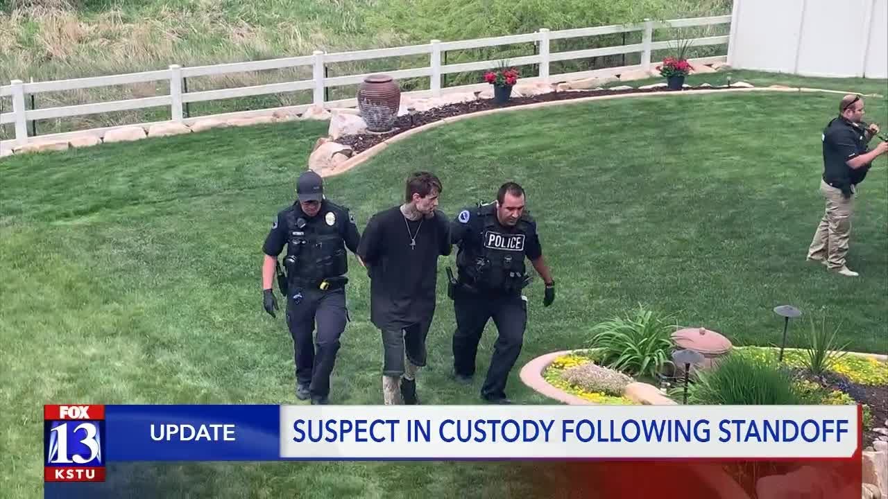 Suspect in Custody Following Standoff - YouTube