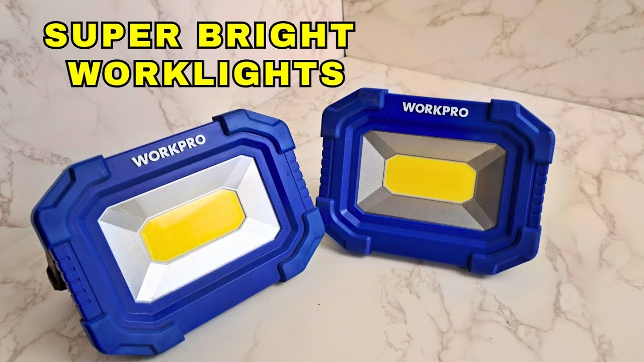 Рабочий фонарь WORKPRO 2000 Lumen – лучший аккумуляторный рабочий фонарь?