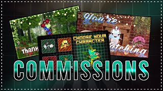 COMMISSIONS ARE OPEN! ✨ 