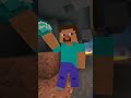 Steve saves Rikka in Minecraft (Part 2) #shorts