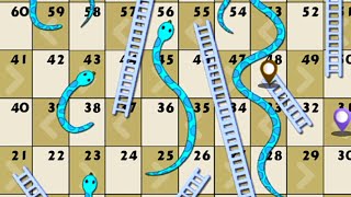 Snake 🐍 & Ladder⭕| Ludo King 👑 4 Players Match | Ludo King Computer Match | Dice Games