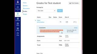 Canvas - How to see comments on graded assessment Wealth