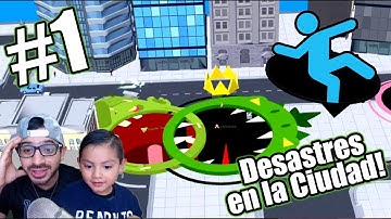 Desastre en la Ciudad | Hole.io Gameplay | Juegos Karim Juega
