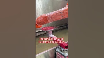 Industrial robot used in spraying application #borunte #robot-spraying#automobile