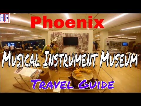 فيديو: متحف الآلات الموسيقية في فينيكس: الدليل الكامل