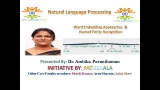 NLP Class 5: Word Embedding Approaches(Bags of words,word2vec,TF-IDF)  &  Named Entity Recognition