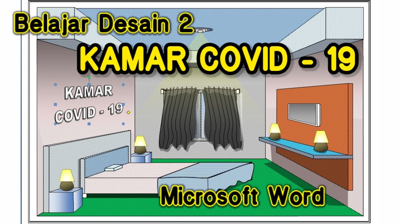  Kamar  Covid 19 desain  dengan Ms Word YouTube