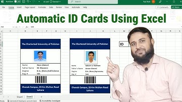 Automatically Creating Multiple ID Cards in Excel: Automate the Process with Step-by-Step Tutorial
