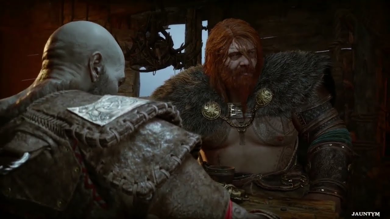 Why Doesn't Thor's Wound Heal in God of War Ragnarök #gow #godofwar #g