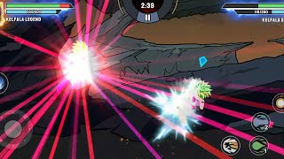 Stickman Warriors Super Dragon Shadow Fight - (Kelfala Legend vs Kelfala SSJ) screenshot 1