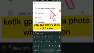 Cara mencari titik koordinat dengan menggunakan aplikasi gps camera screenshot 5