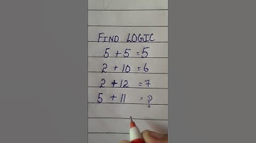 Find logic #math #tricks #short #youtube