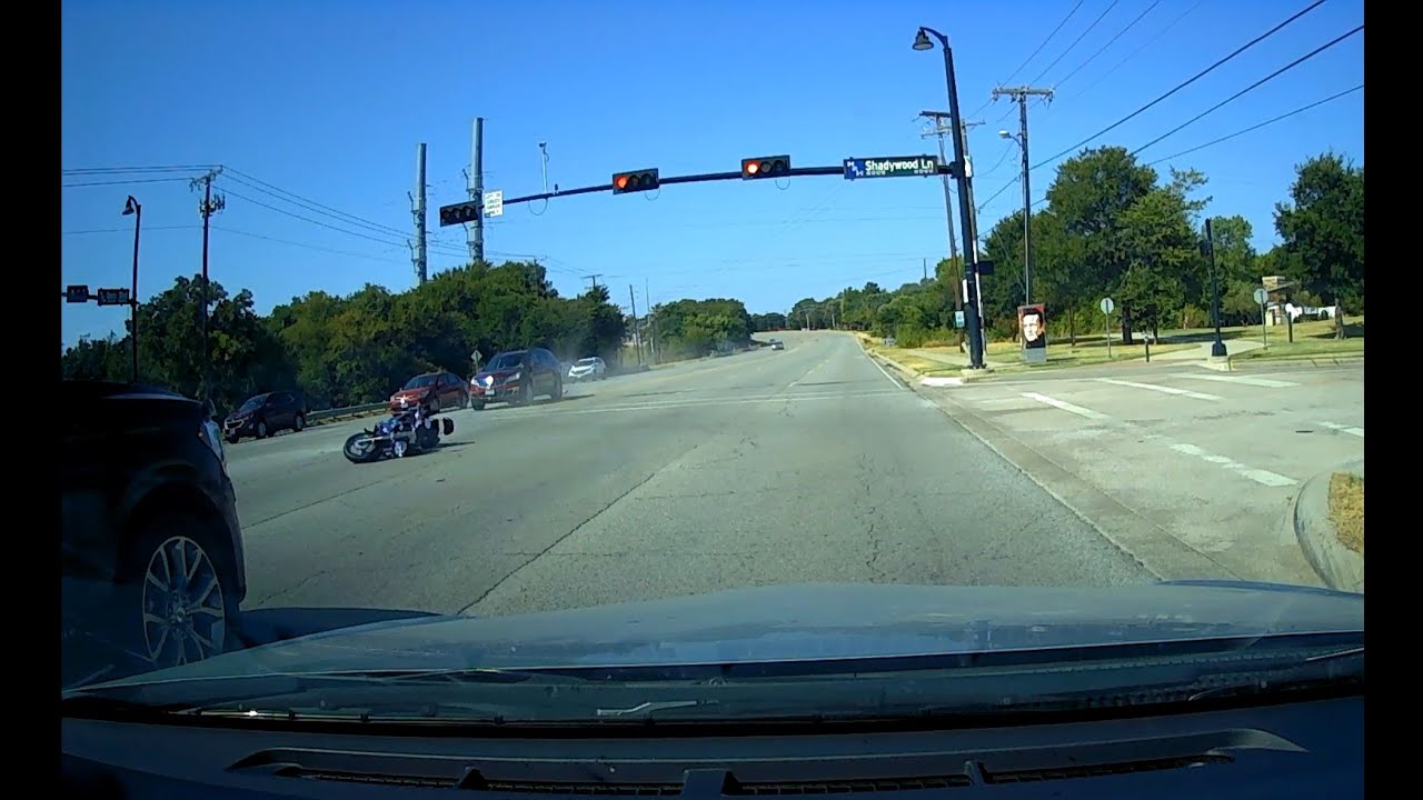 Motorcycle Hit And Run w/ Drunk Rider - YouTube