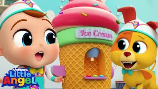 ice cream machine little angel sing along songs kids it